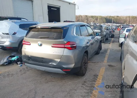 2025 BMW X3 30 xDrive из США, поврежденный, VIN 5UX53GP07S9Z82084